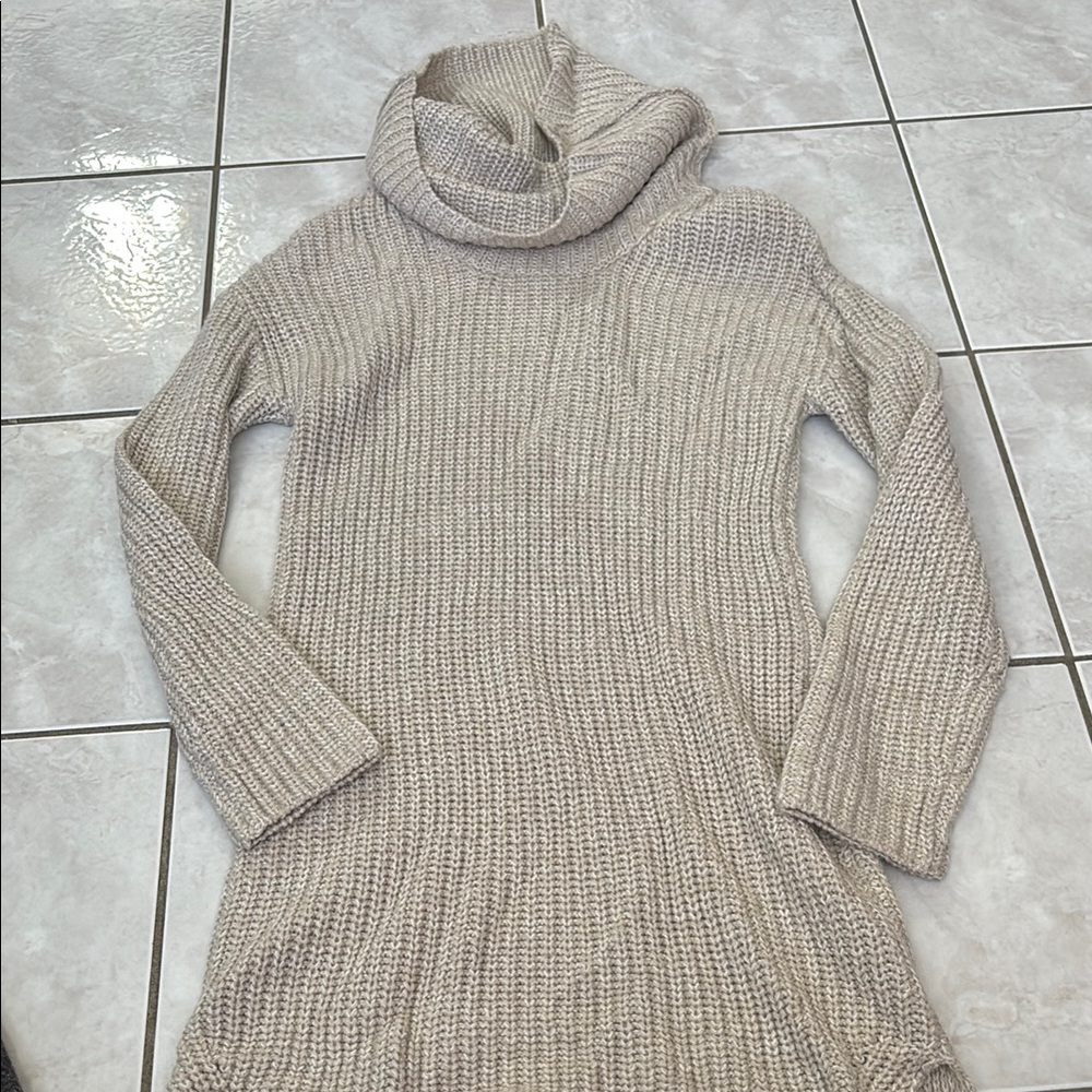 Cozy Cream Turtleneck Sweater